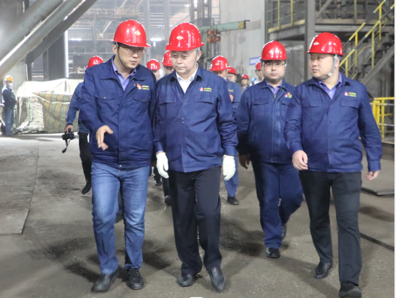楊海峰到漢鋼公司開(kāi)展安全履職