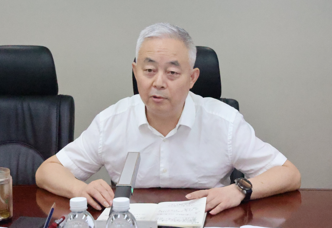 中國礦產(chǎn)資源集團(tuán)黨組書記、董事長姚林一行來陜鋼集團(tuán)調(diào)研考察