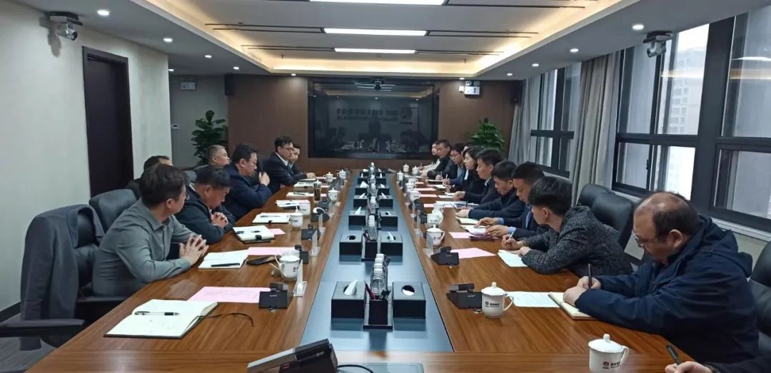 付銅洋、馬建軍一行到陜鋼集團座談交流