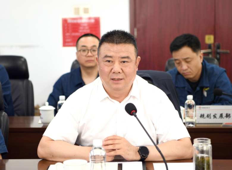 寶雞石油鋼管公司常學軍一行到陜鋼集團調研