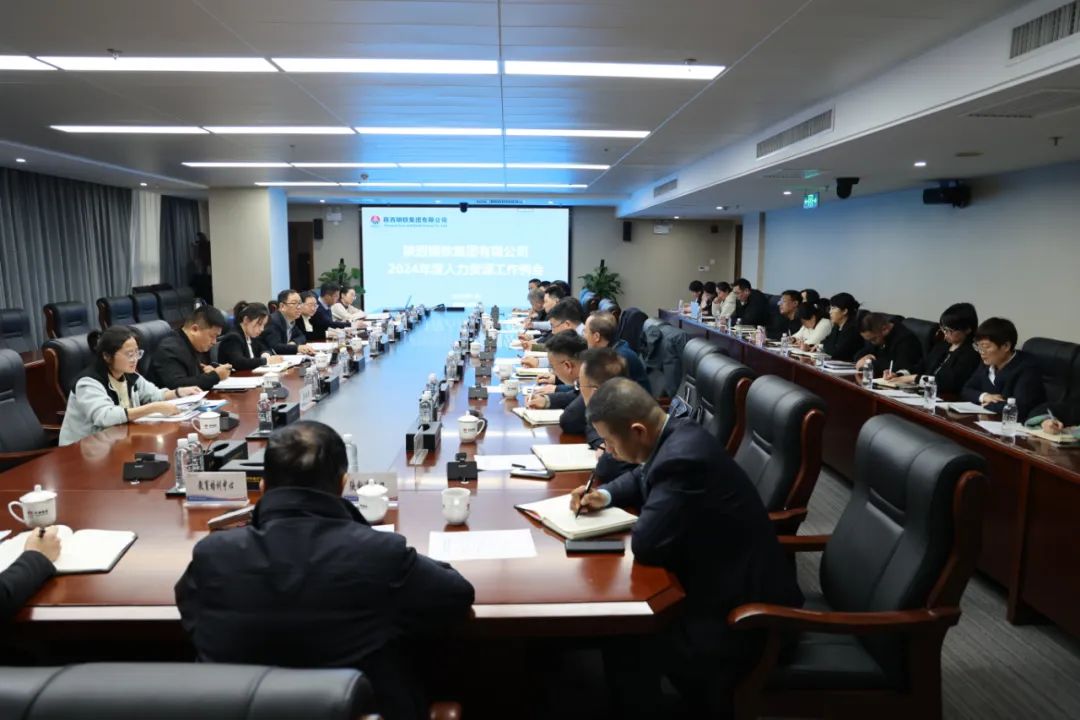凝聚人力資源力量 助推企業(yè)高質(zhì)量發(fā)展—陜鋼集團召開2024年度人力資源工作例會