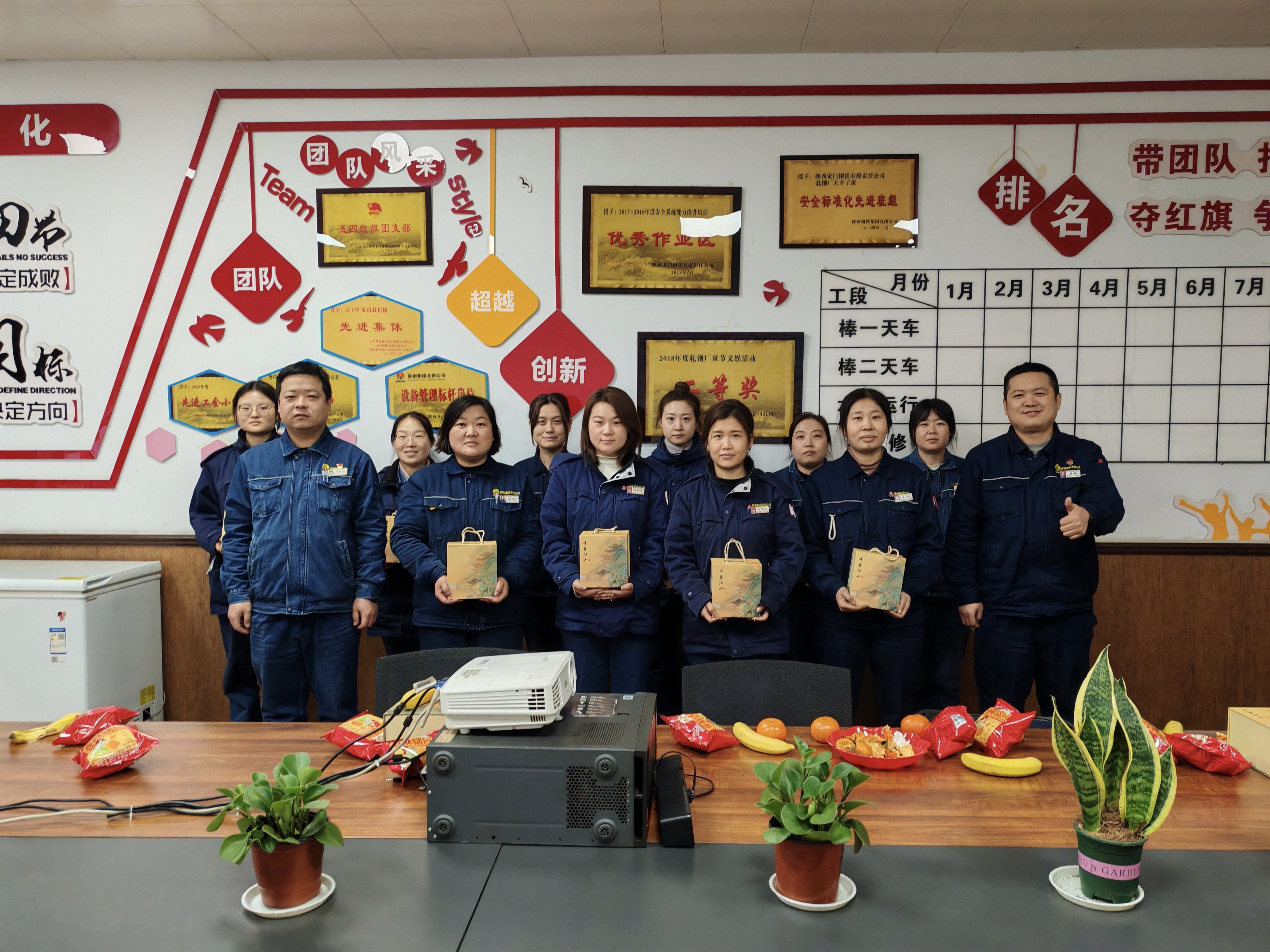 全力以“賦”讓班組建設“沃土生花”